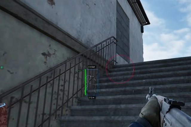 WARDOGS in-game ESP and aimbot overlay screenshot